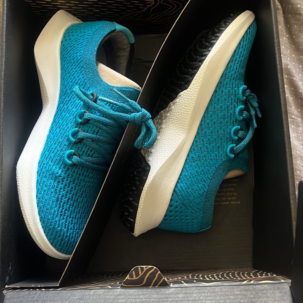 Allbirds tree dasher 2 Thrive Teal (Blizzard) Size US 7